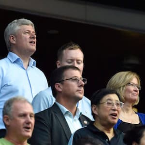 Baseball season for Stephen Harper