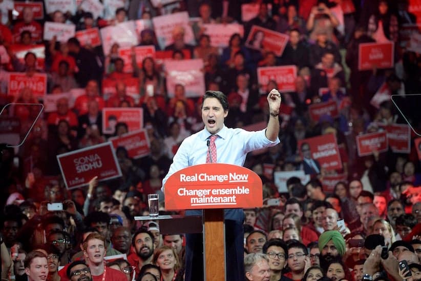For the record: Justin Trudeau's rally speech in Brampton