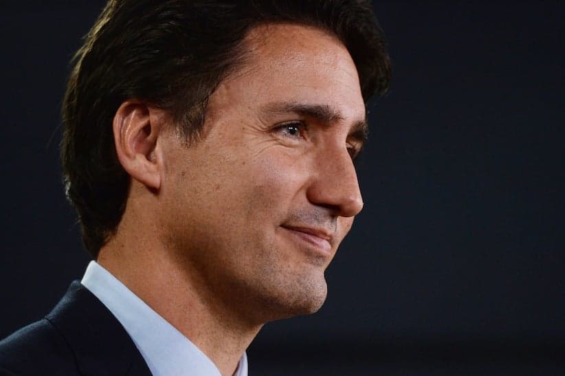 Justin Trudeau repeats himself