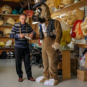 Meet the man who became the dean of sports mascot makers