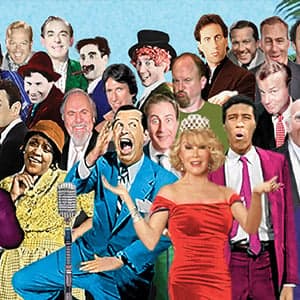 A rollicking history of comedy in America