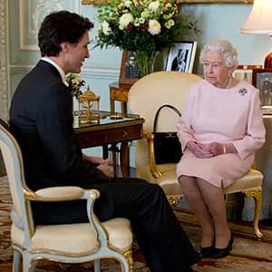 The PM has been to London to visit the Queen