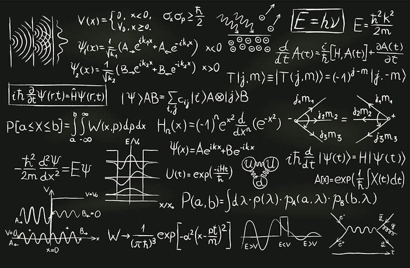 Quantum Physics on a Blackboard