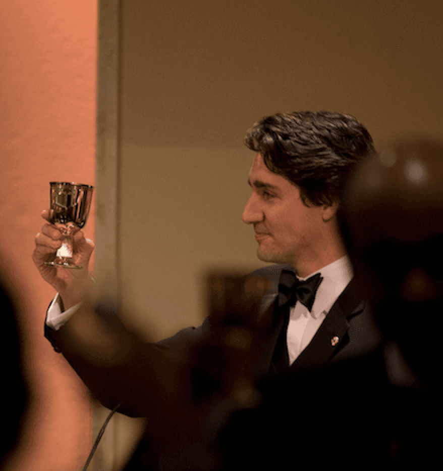 Queen to Justin Trudeau: 'Thank you for making me feel so old'