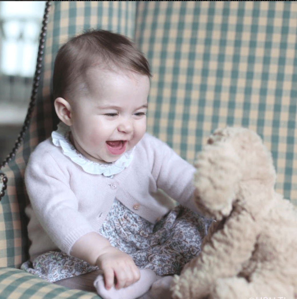Princess Charlotte at six months