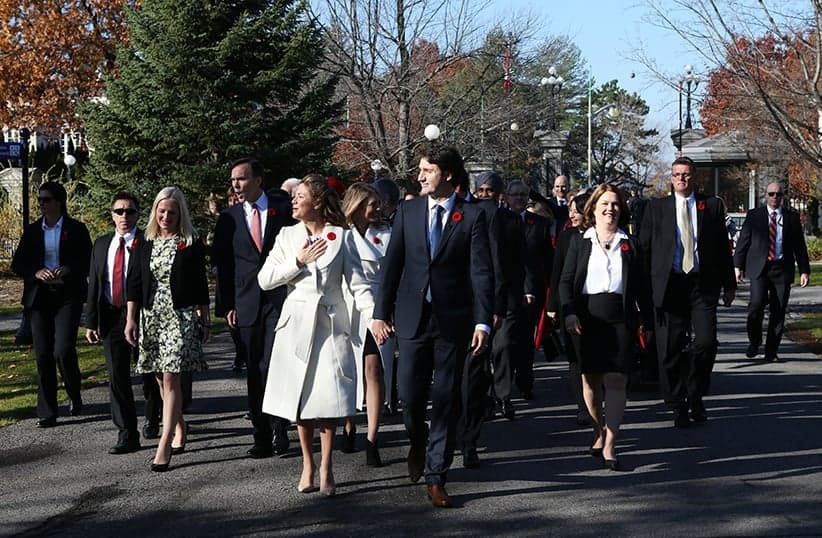 Prime Minister Justin Trudeau: 'We have an awful lot of work to do'