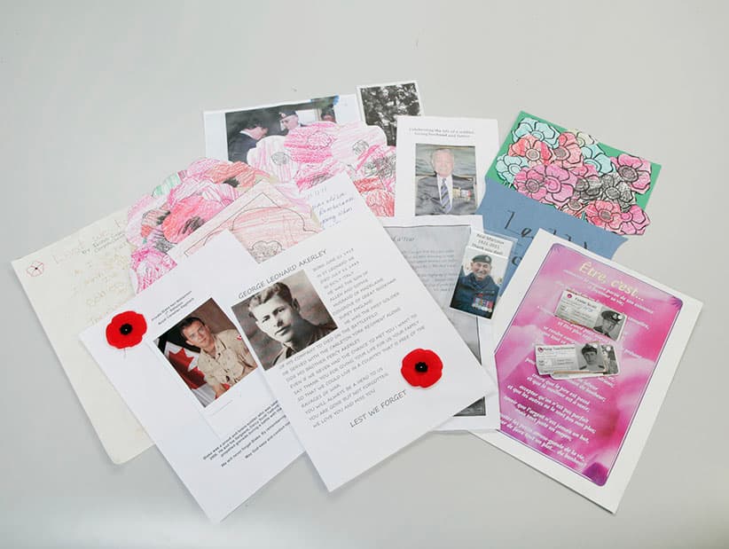 Simple offerings: How the Canadian public remembers the fallen