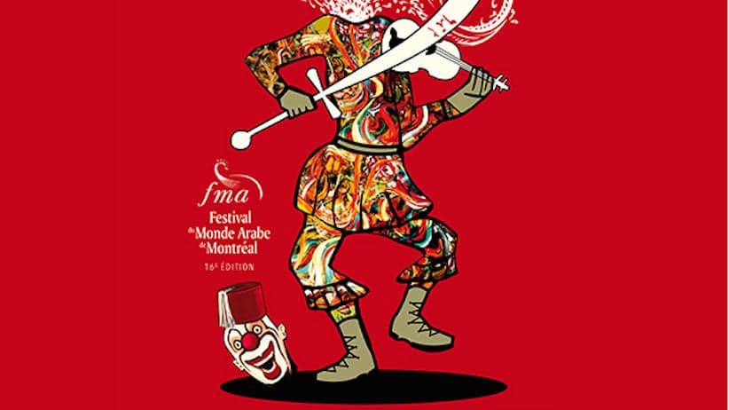 An Arab festival, a headless clown and a sword — cue the outrage