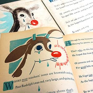 Rudolph, the superficially popular reindeer