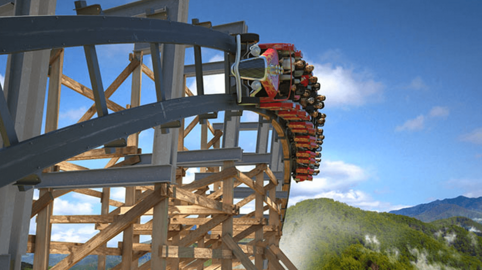 The roller coaster arms race heats up