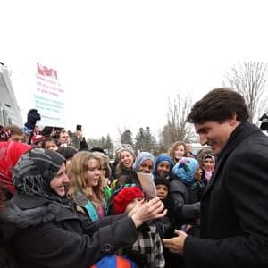 A Syrian family featured on Maclean's cover meets Justin Trudeau