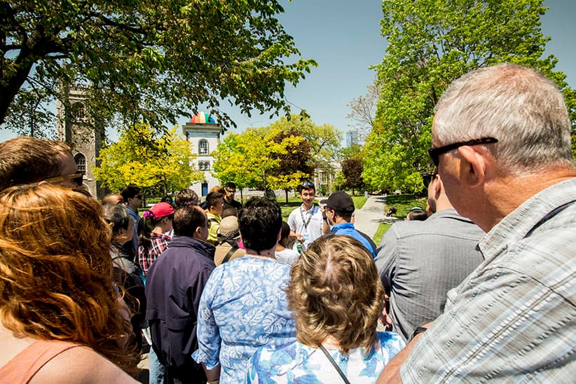 The hosts with the most: Insider tips from campus tour guides