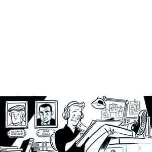 Scott Chantler marks a Canadian first for cartoonists