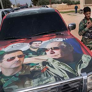What shock-and-awe accomplished for Putin in Syria