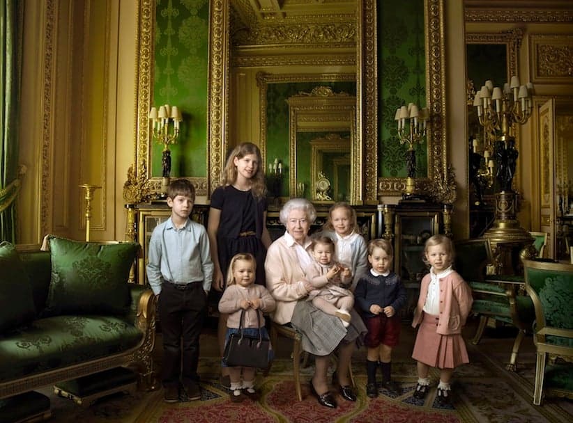 The Queen in her most important role: as 'Gan-Gan'