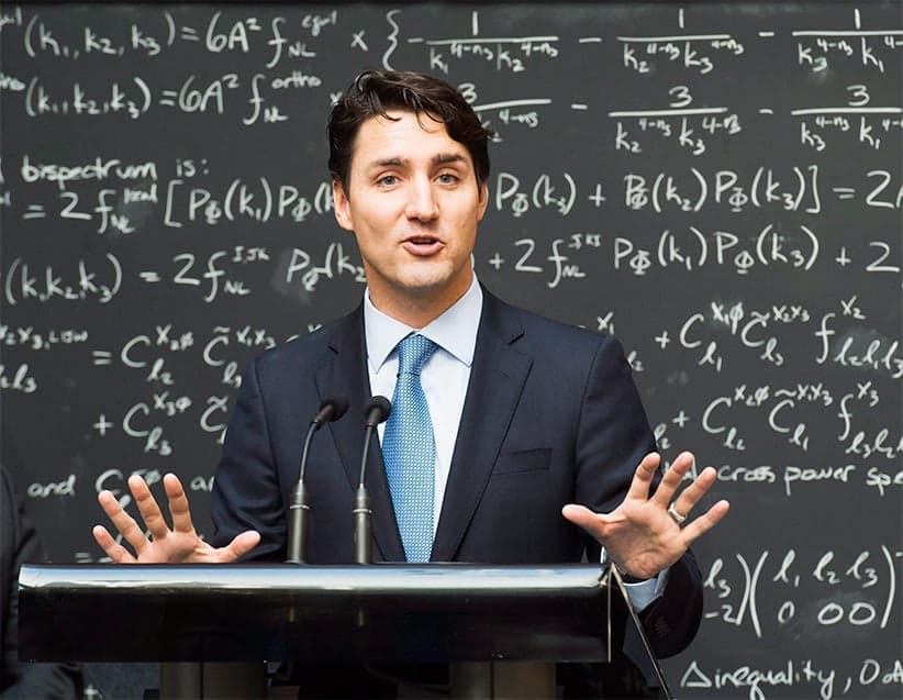 Justin Trudeau’s quantum leap