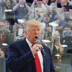 Trump on celebrity exodus: 'That would be a great, great thing'