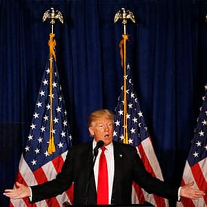 The right-wing radio divide over Trump