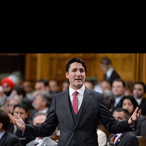 That Trudeau touch: The line from palming babies to shoving MPs