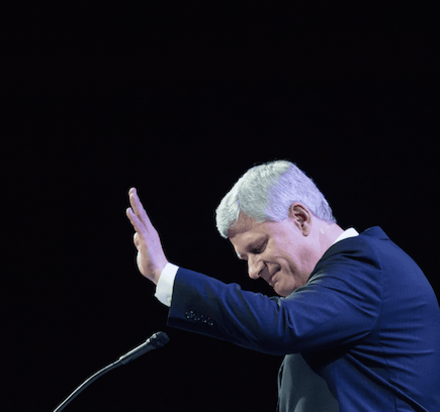 Transcript: What Stephen Harper said in his final farewell