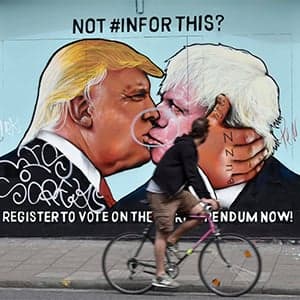 That Brexit graffiti: One picture, nearly 1,000 words