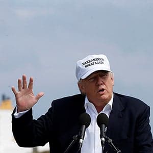 Do as Trump says, not as he does