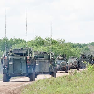 Canadian soldiers are the new deterrents in the Baltics