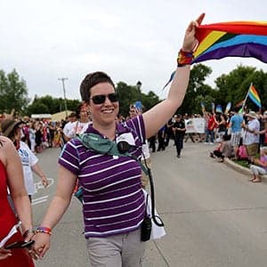 Small-town Steinbach fills to bursting with gay pride
