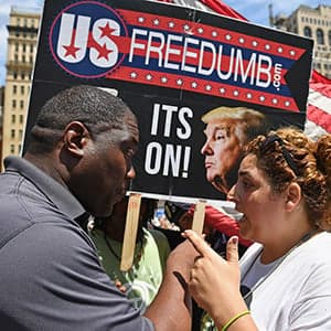 In America, all they have to fear is American politics itself