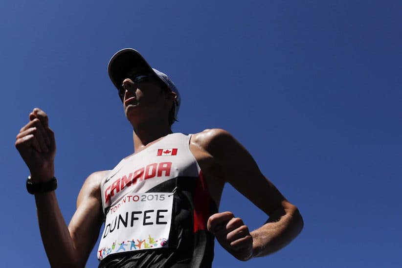 Race walker Evan Dunfee on winning, then losing, bronze