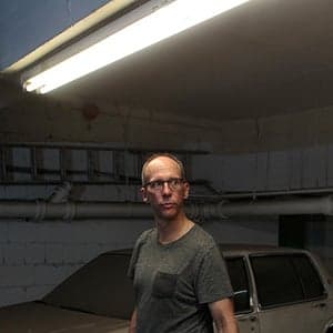 Author Mike Barnes steps out from the darkness