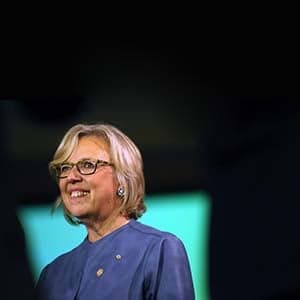 Will Elizabeth May walk?