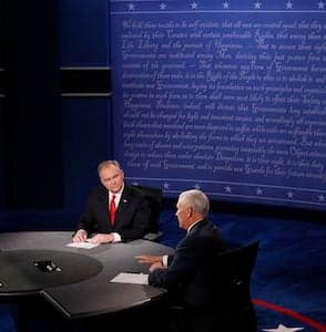 Mike Pence vs. Tim Kaine: Deny, defer ... debate