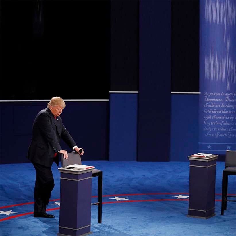 Auditioning for the role of Donald Trump
