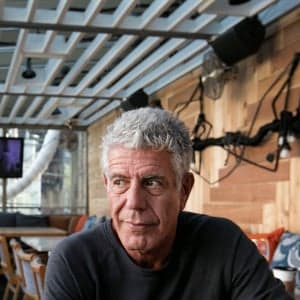 Anthony Bourdain: 'Look, it's not normal, what I do.'
