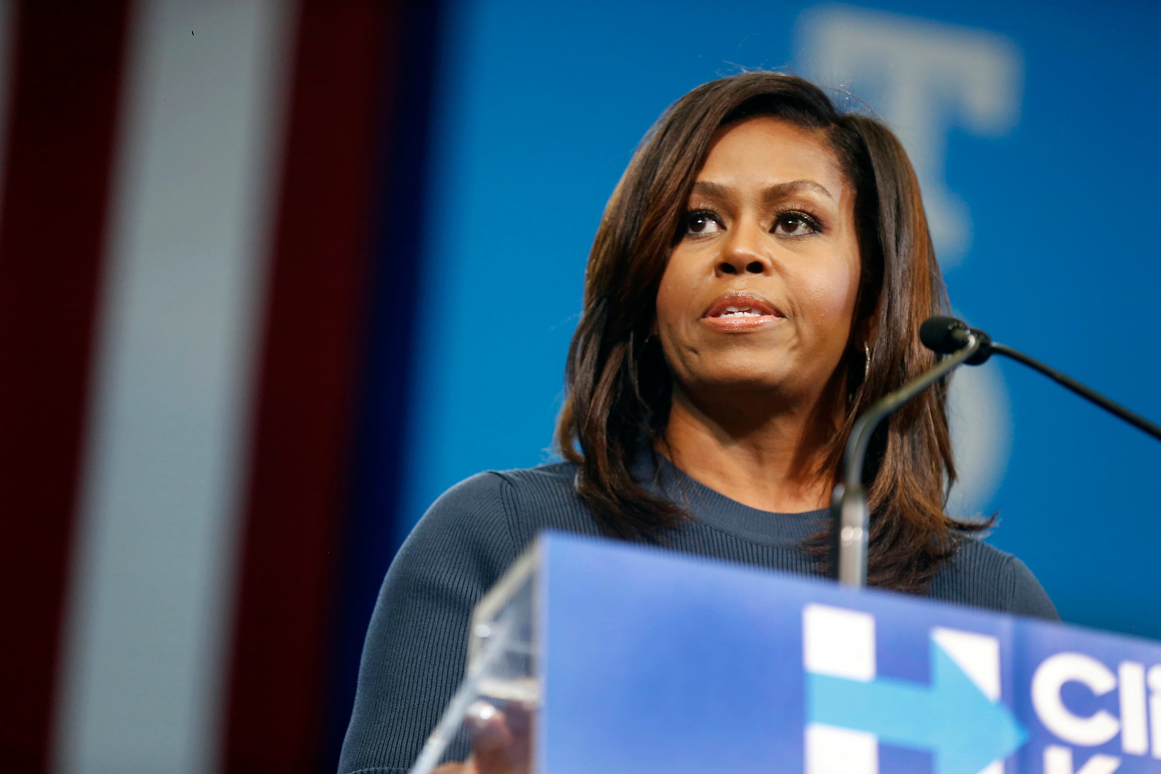 For the record: Michelle Obama takes on Trump in New Hampshire