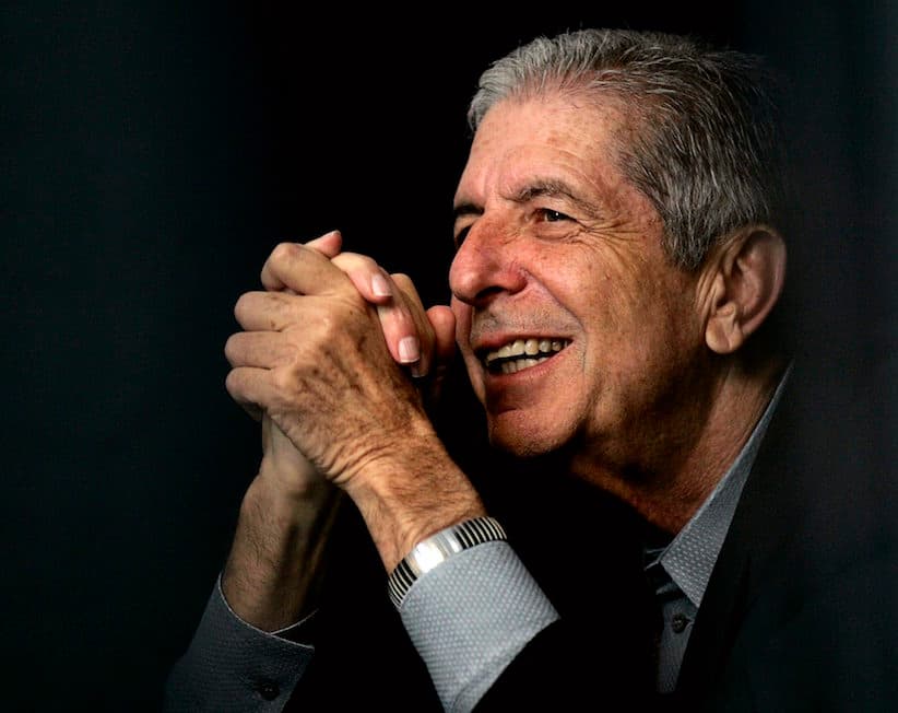 'Leonard, we appreciate the gift.' In appreciation of Leonard Cohen