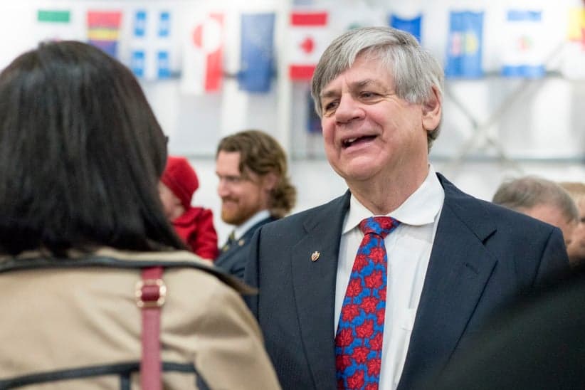 Larry Bagnell, a man who goes to the people