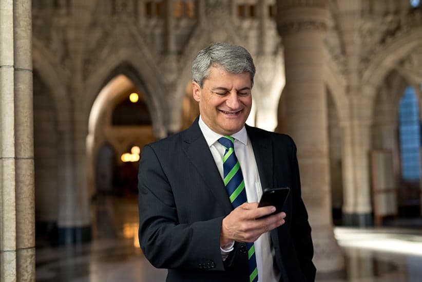 Gérard Deltell, the experienced newcomer