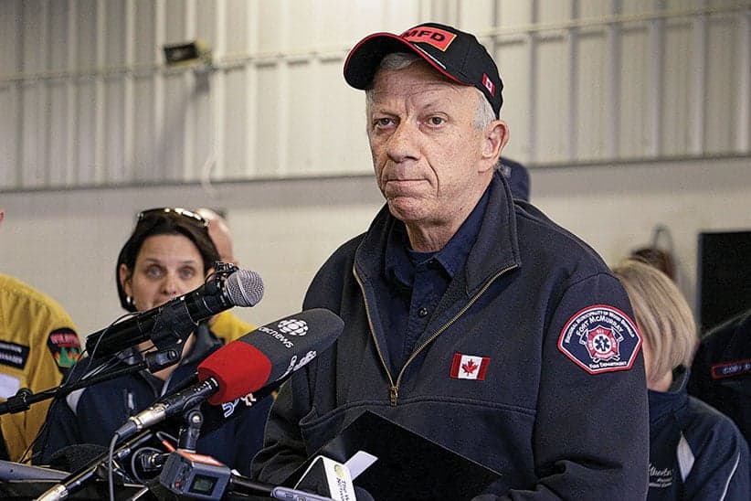 Newsmakers of the Year: Fort McMurray fire chief Darby Allen