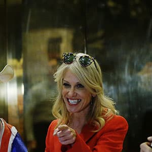 One day in Donald Trump's lobby