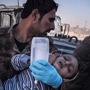 The horrors on the frontlines of the war for Mosul