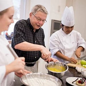 There's a cooking-career gold mine in retirement homes