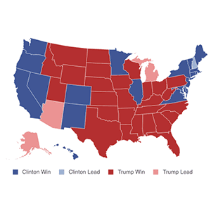 U.S. presidential election results 2016: A detailed breakdown of the vote