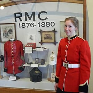 Royal Military College of Canada student Eliza Bruce.