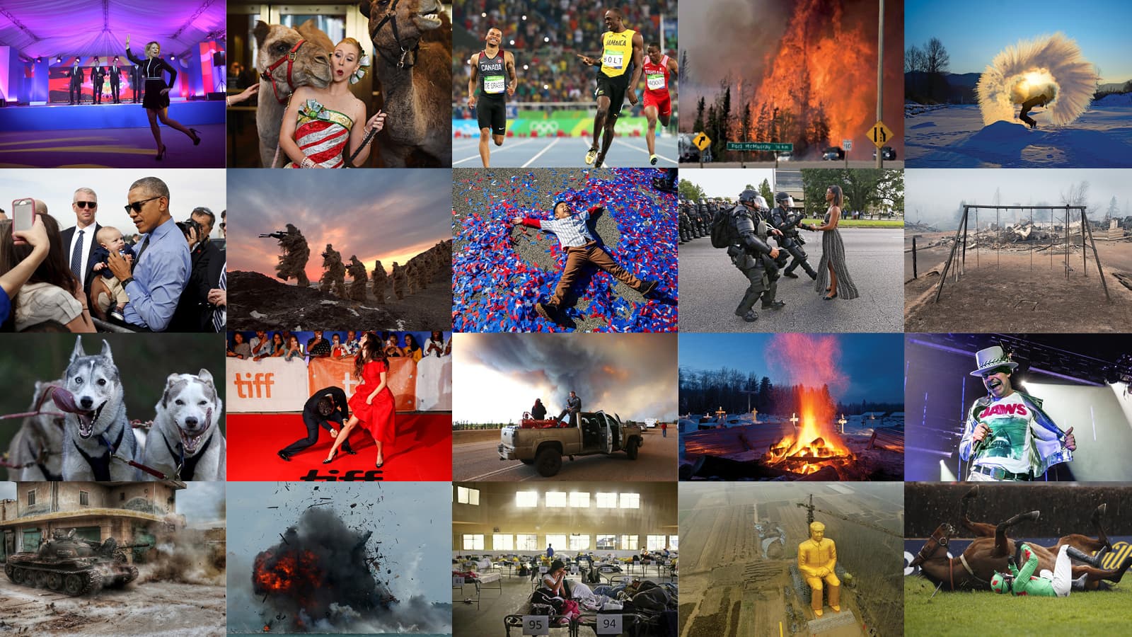 Maclean's picks the top photos of 2016