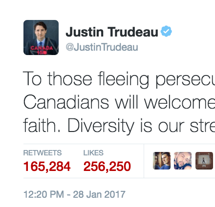 Was Justin Trudeau's tweet the right move?