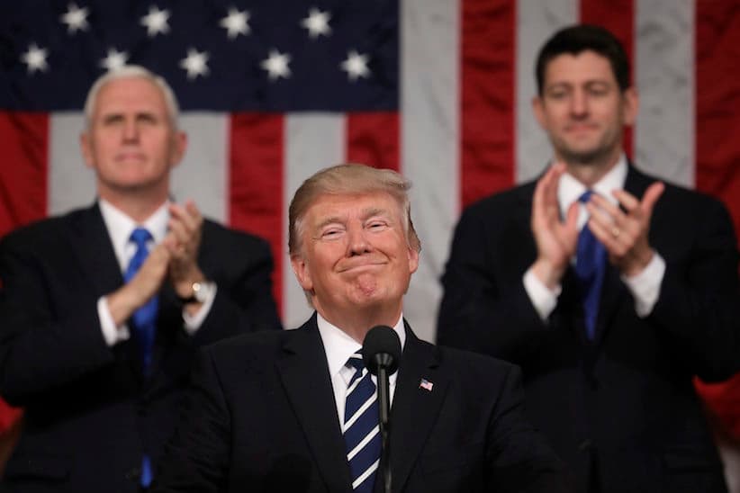 Donald Trump's first Joint Address to Congress: Read a transcript