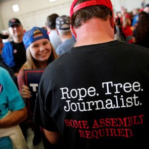 Donald Trump is a threat to the press and to freedom of speech
