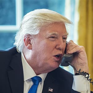 Who will Donald Trump insult over the telephone next?